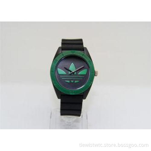 Water Resistant Plastic ICE Gents Wrist Watches Analog Quar